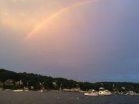 Rainbow over Northport