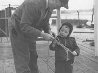 David Roper and his father. Photo courtesy David Roper