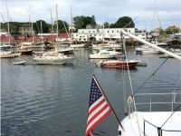 April: Camden Harbor