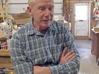 Photo by Capt. Michael L. MartelPaul Dennis, who once worked for Freedom Yachts and now maintains their sailboats.