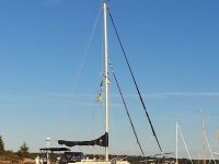 Photo courtesy Bill BowmanTrinity, the author's 29' Island Packet, in a serene moment. Read on for a not-so-serene moment.