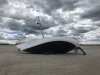Beached boat
