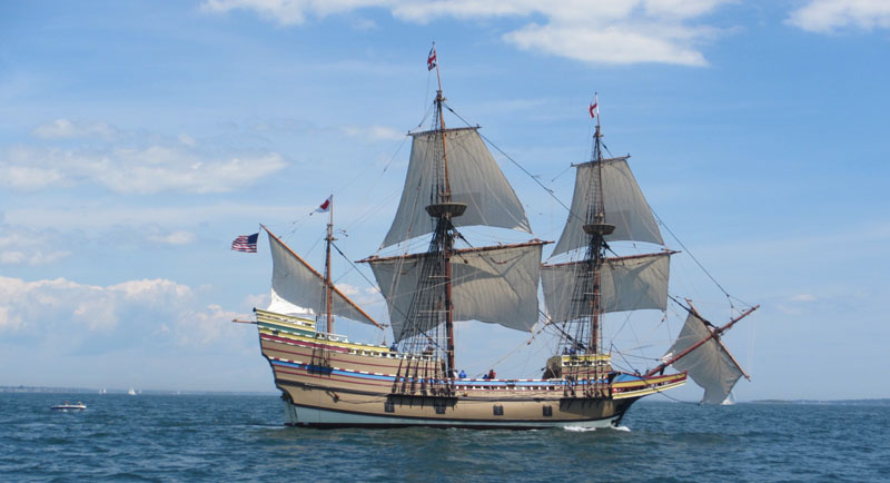 A Mayflower sighting and some last-minute fishing
