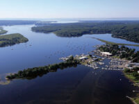 Photo courtesy marinas.comA bird's-eye view of Essex Harbor. It's amazing how different a familiar stretch of water looks from the air.