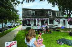 Photo by Susan CornellWhat could be a more perfect setting for a family stage than a toy store in an 1801 homestead? Deirdre and Sean Murtha perform at Toys Ahoy!, located  across from the historic Griswold Inn on Main Street in Essex Village.