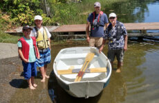 Launching the Points East Pram