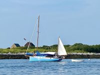 Photo by David PopkenThe Isles of Shoals is one of the first stops the author makes on his way south.