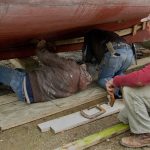 Foster brought some clamps.