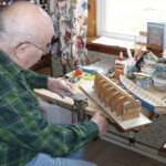 Jim, at his workbench