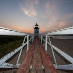 Built in 1746 and maintained by the Nantucket USCG, the beacon of the Grey Lady is only 26 feet tall, but casts a red LED light that flashes every four seconds and can be seen 10 miles away. She navigates thousands of vessels through ever-shifting sand bars and a long rock jetty year round.