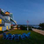As a 2003 graduate from Roger Williams University and a Aquidneck Island resident post-diploma, I’ve always been intrigued by Bristol Ferry Lighthouse with its unique peninsula position on Mount Hope Bay. You, too, can experience this lovely gem as a clean, comfortable and reasonably priced Airbnb rental! It hosts stellar panoramic views that showcase four bridges on a clear day.