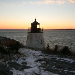 Perched on the western edge of Newport's shore since 1890, Castle Hill Light is a great reminder of how narrow, foggy and busy the entrance to Narragansett Bay can be.
