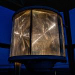 Local fishermen tell the tale of "being able to bait their hooks by the light of Sankaty Head,” one of the most powerful beams of light on the Eastern Seaboard that can be seen for 25 miles. The large Fresnel lens has been replaced with six Lucite panels that rotate around a bulb that’s the size of a man’s thumb.